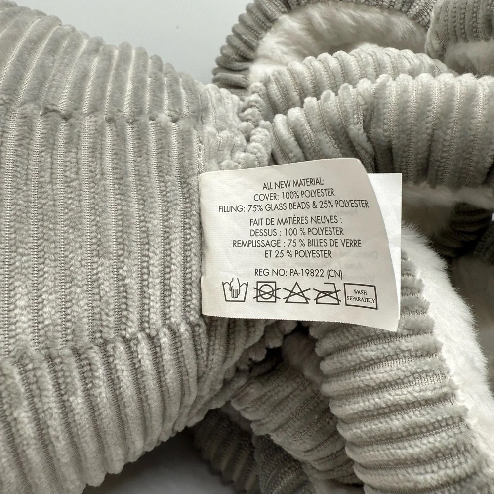 Gray Plush Bean Bag Octopus Toy‎